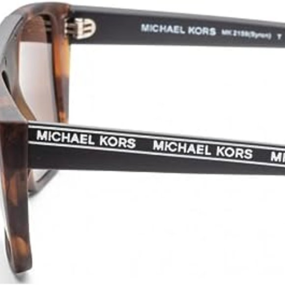 MICHAEL KORS MK2159 BYRON 300673 Matte Dark Tort/DkBrown Solid 55mm - Picture 2 of 7